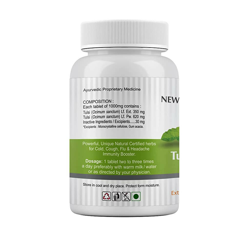 New Natural Way Tulsi (Basil) Tablets