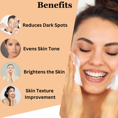 Dermistry Skin Perfecting Fairness Face Wash Kojic Acid Niacinamide Tanning Pigmentation Dark Spots