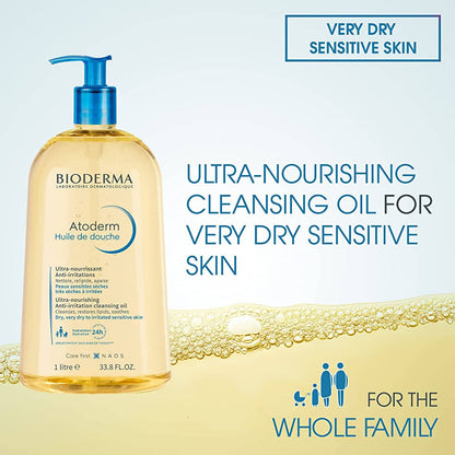 Bioderma Atoderm Huile de douche Anti-Irritation Cleansing Oil