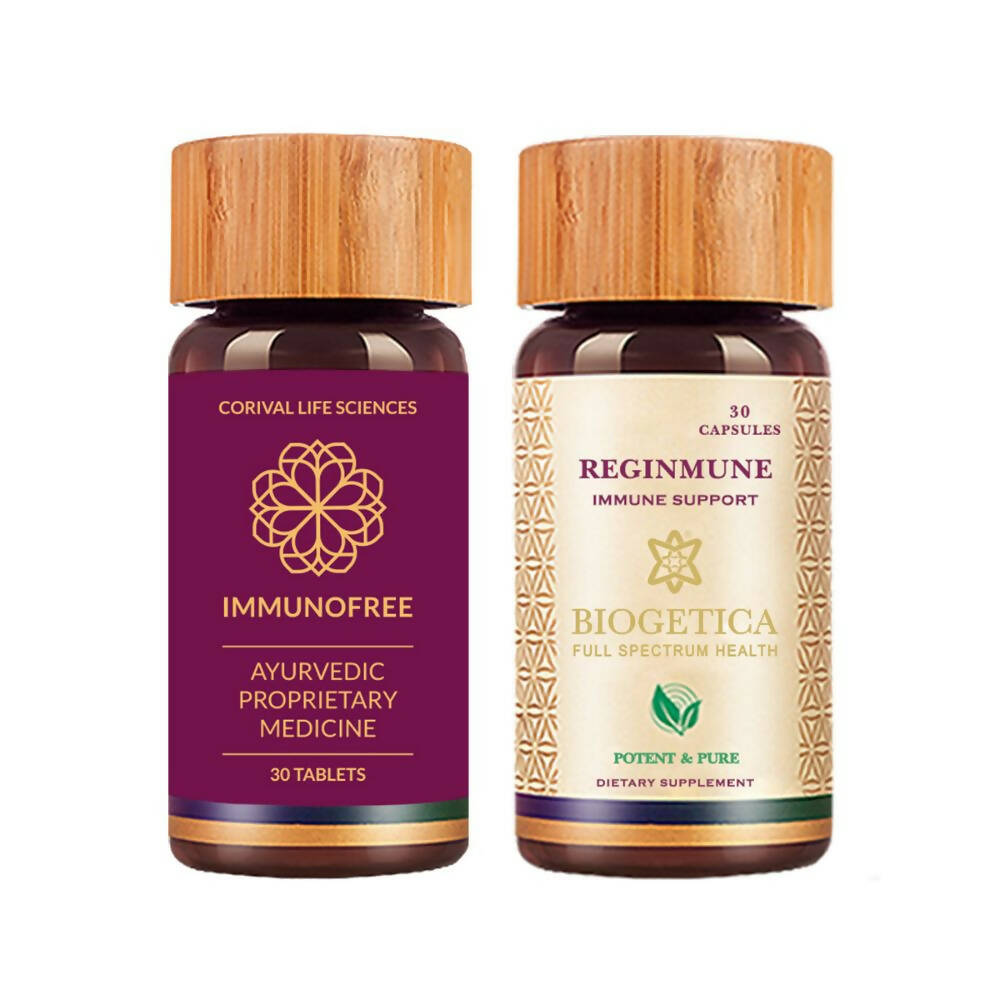 Biogetica Core Immunity Kit - Immunofree Tablets and Reginmune Capsules -  usa australia canada 