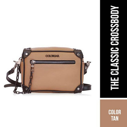 Colorbar Pouch The Classic Crossbody - Tan