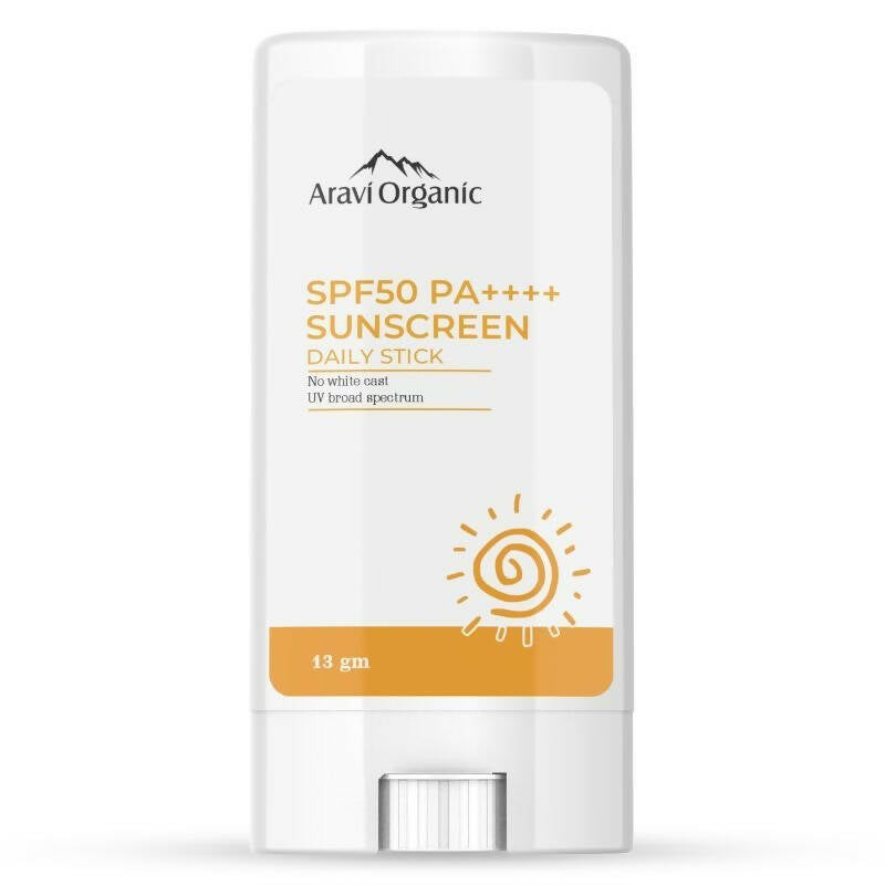 Aravi Organic SPF 50+ Daily Sunscreen Stick