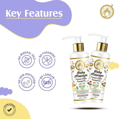 Mom & World Baby Massage Oil