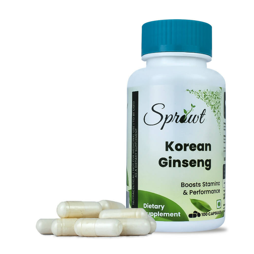 Sprowt Korean Red Ginseng Capsules - BUDEN