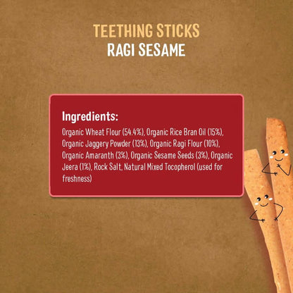 Timios Ragi Sesame Teething Sticks