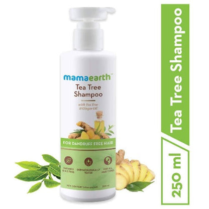 Mamaearth Tea Tree Anti Dandruff Shampoo For Dandruff Free Hair