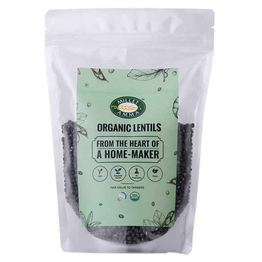 Millet Amma Organic Black Urad Dal - 500GM