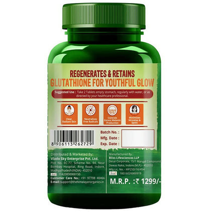 Himalayan Organics Glutathione Builder Tablets