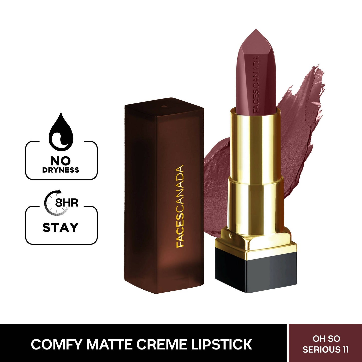 Faces Canada Comfy Matte Creme Lipstick - Oh So Serious 11