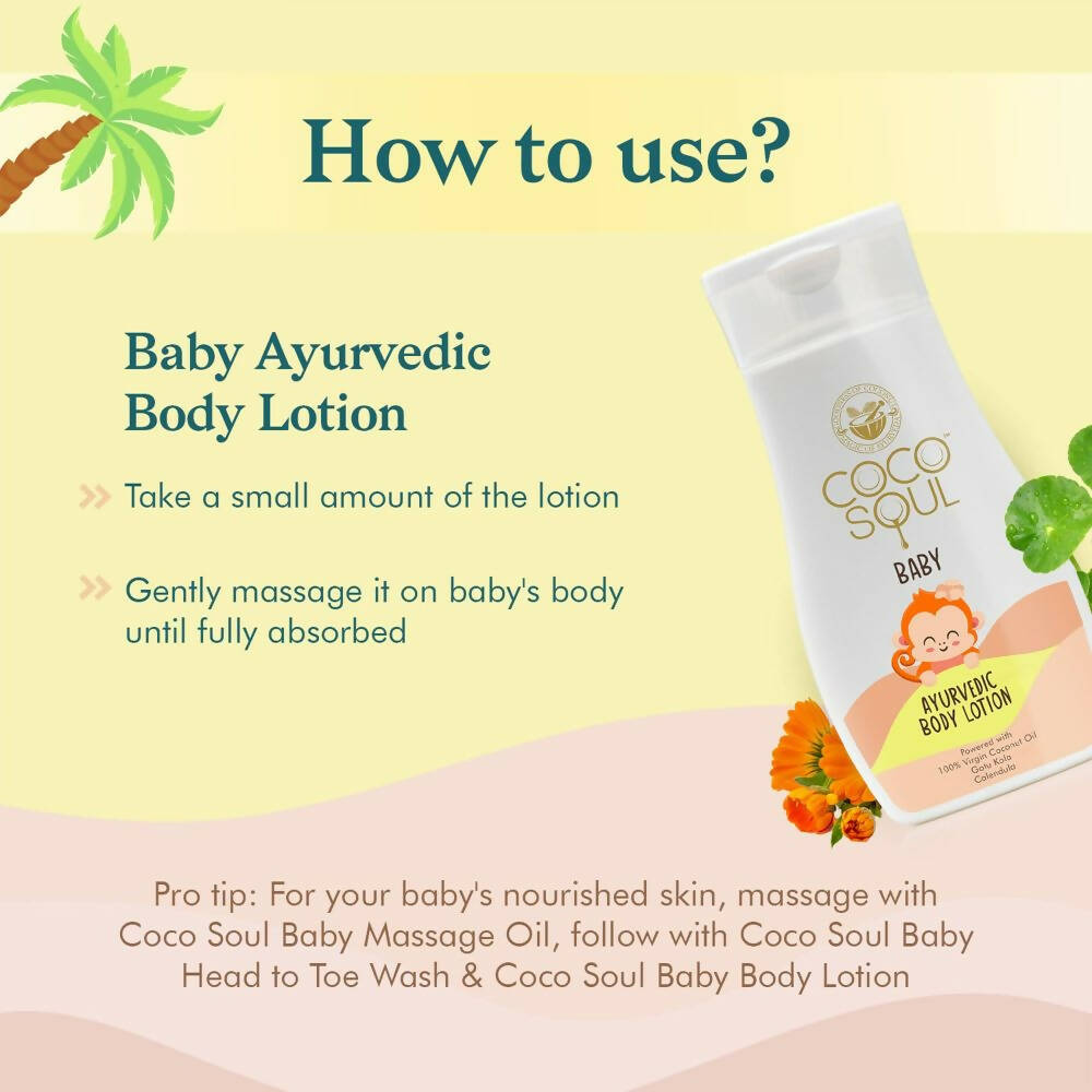 Coco Soul Baby Ayurvedic Body Lotion