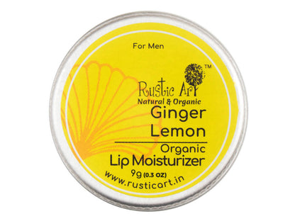 Rustic Art Ginger Lemon Organic Lip Moisturizer
