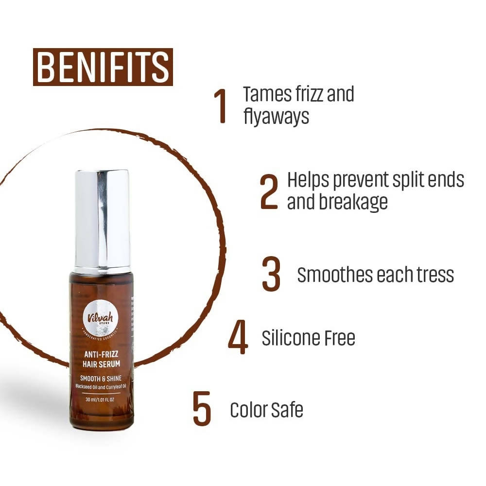 Vilvah Anti Frizz Hair Serum