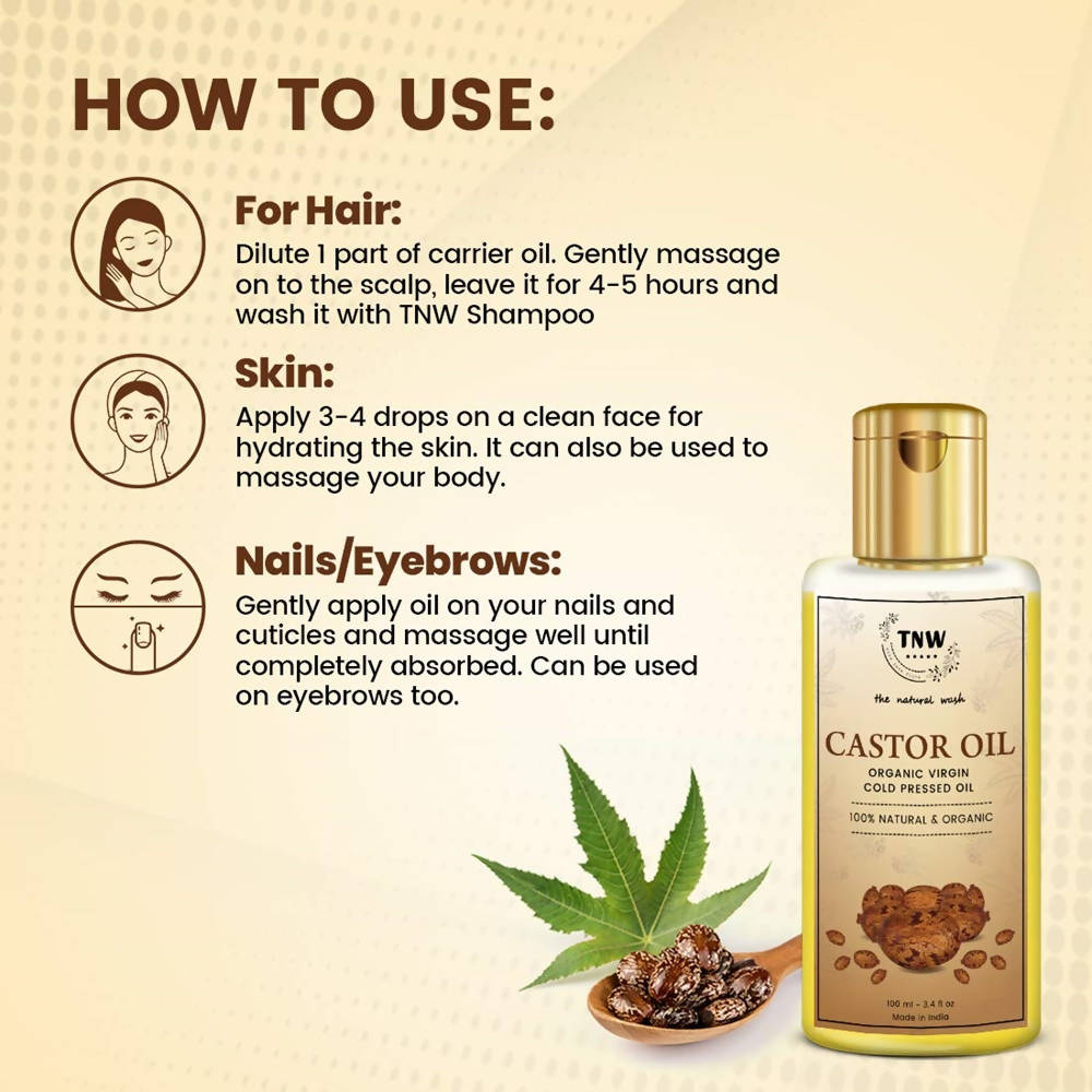 The Natural Wash Castor Oil