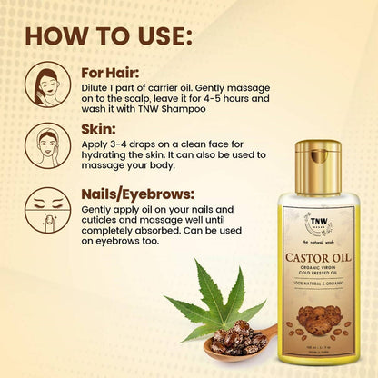 The Natural Wash Castor Oil