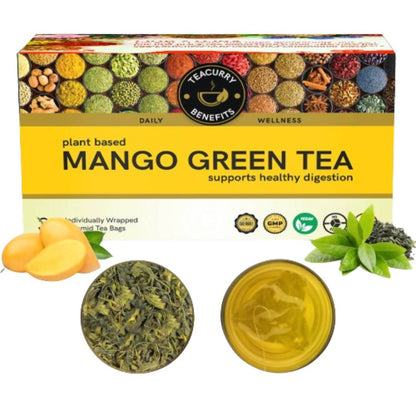 Teacurry Mango Green Tea Bags