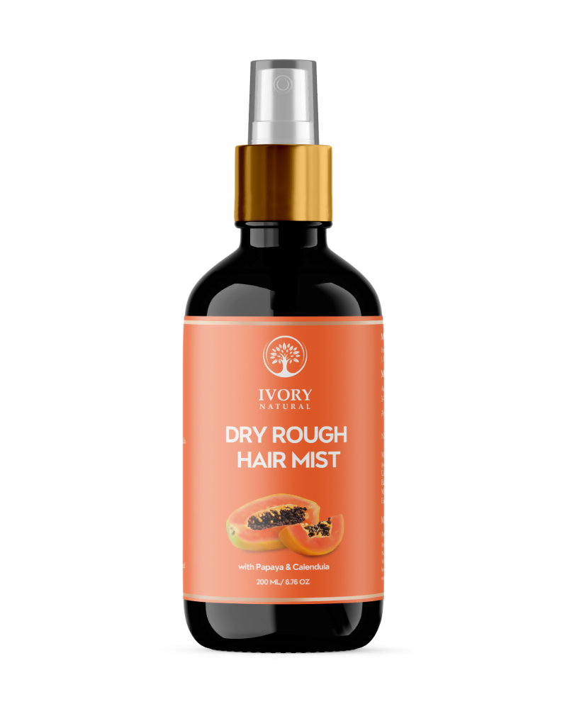 Ivory Natural Dry Rough Hair Mist - Reenergize, Moisturize, And Glow - Immediate Hydration For Dry Hair