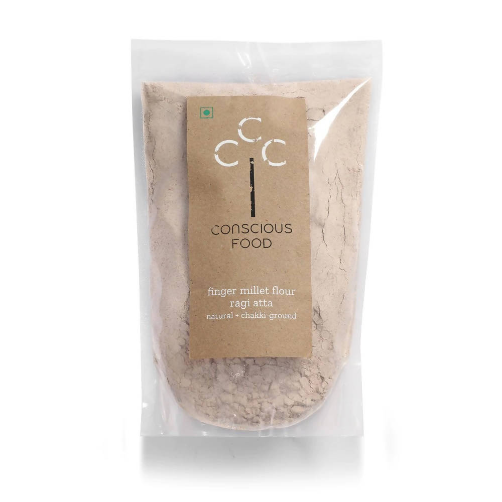 Conscious Food Finger Millet Flour (Ragi Atta)