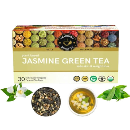 Teacurry Jasmine Green Tea Bags