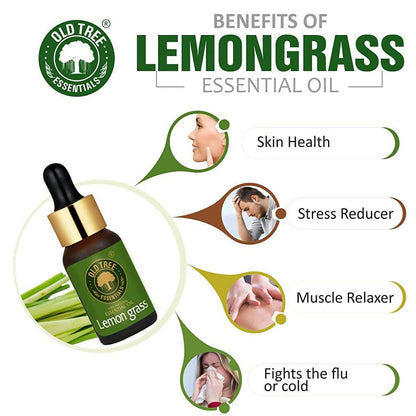 Old Tree Lemongrass Essential Oil