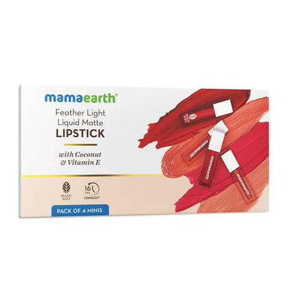 Mamaearth Feather Light Liquid Matte Mini Lipsticks Combo - buy in USA, Australia, Canada