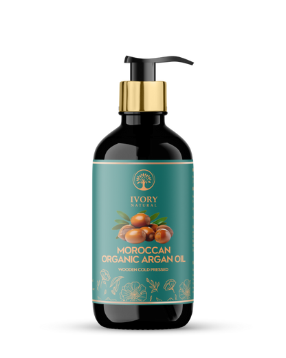 Ivory Natural Moroccan Organic Argan Oil Premium & Extra Virgin
