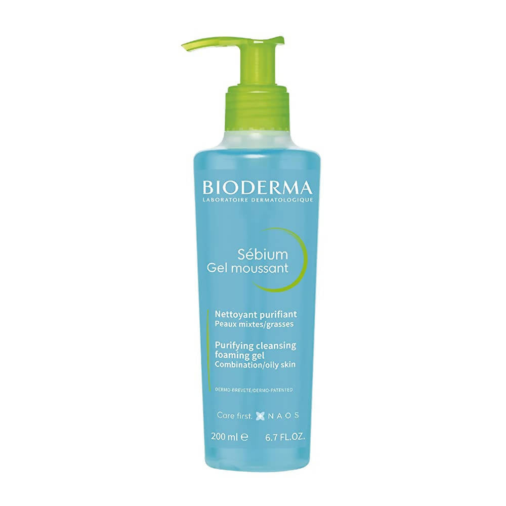 Bioderma Sebium Gel Moussant Purifying Cleansing Foaming Gel - BUDNE