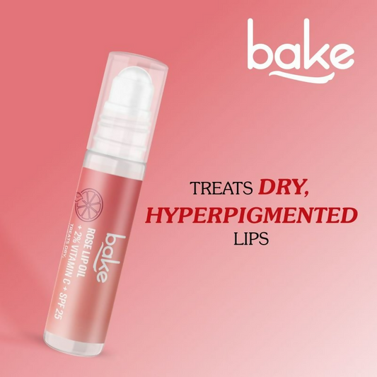 Bake 2% Vitamin C Tinted Rose Lip Oil Spf 25 Pa+++