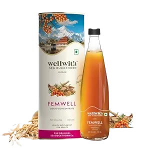 Wellwith Sea Buckthorn Femwin Ayurvedic Juice - 300ML