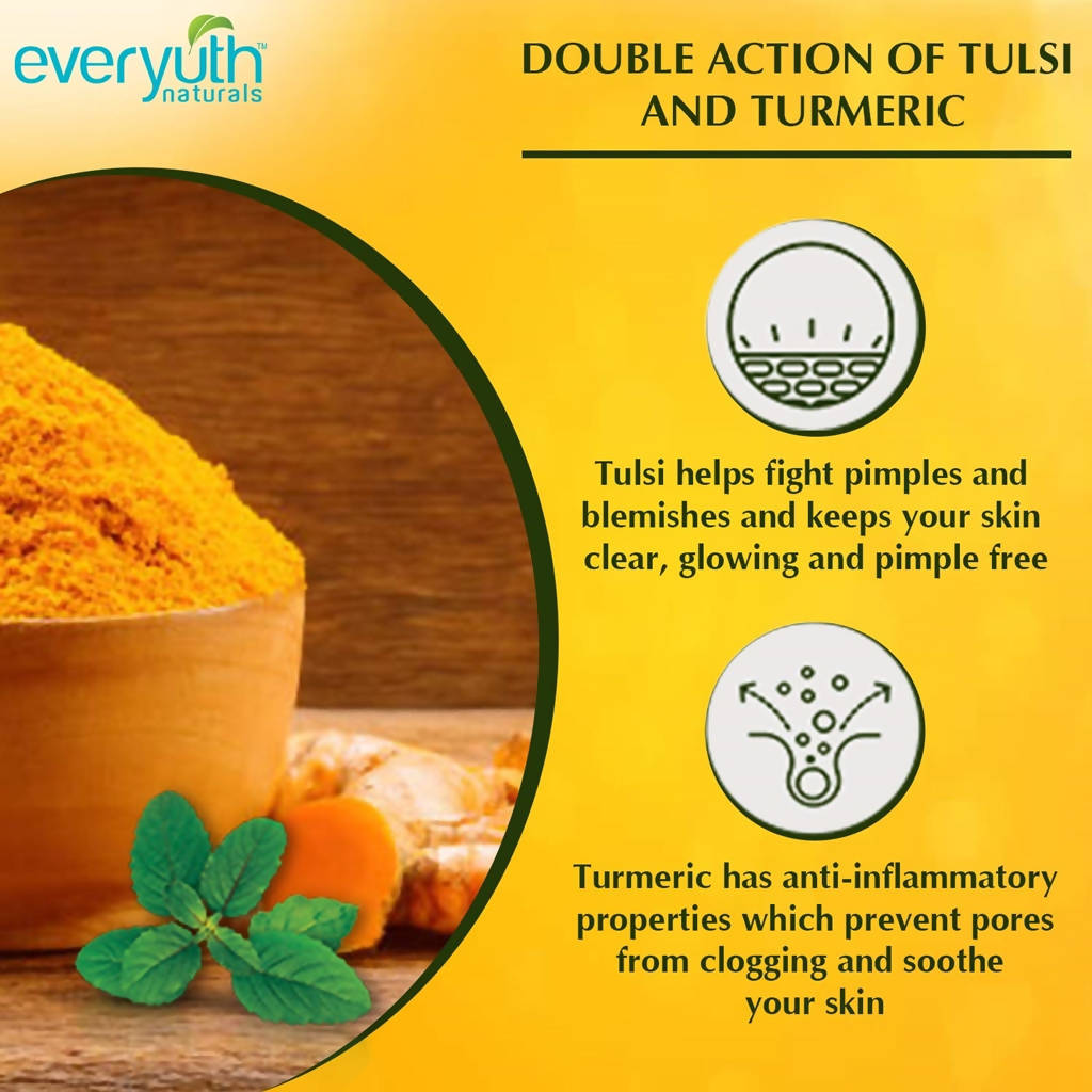 Everyuth Naturals Anti Acne Anti Marks Tulsi Turmeric Face Wash