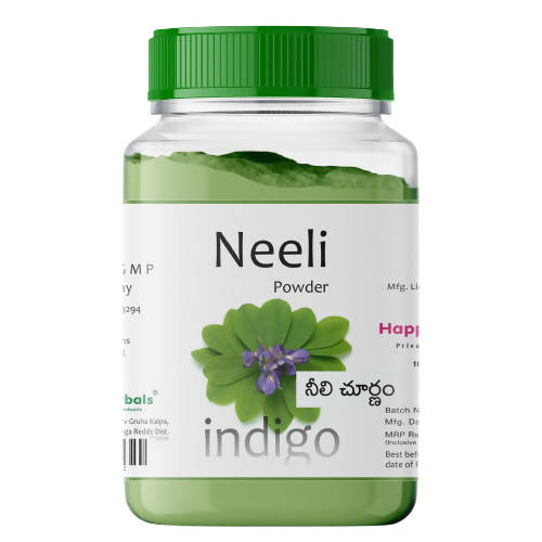 Happy Herbals Neeli Powder - Distacart