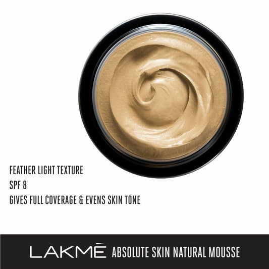 Lakme Absolute Skin Natural Mousse - Ivory Fair