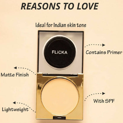 Flicka Cover To Conquer Compact - Ivory