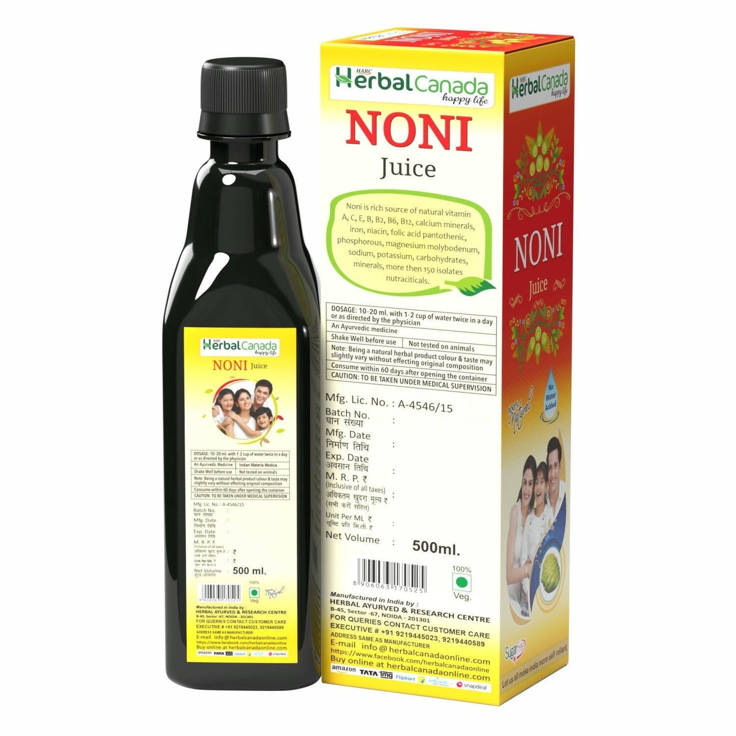 Herbal Canada Noni Ras