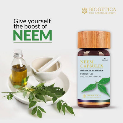 Biogetica Neem 80 Capsules