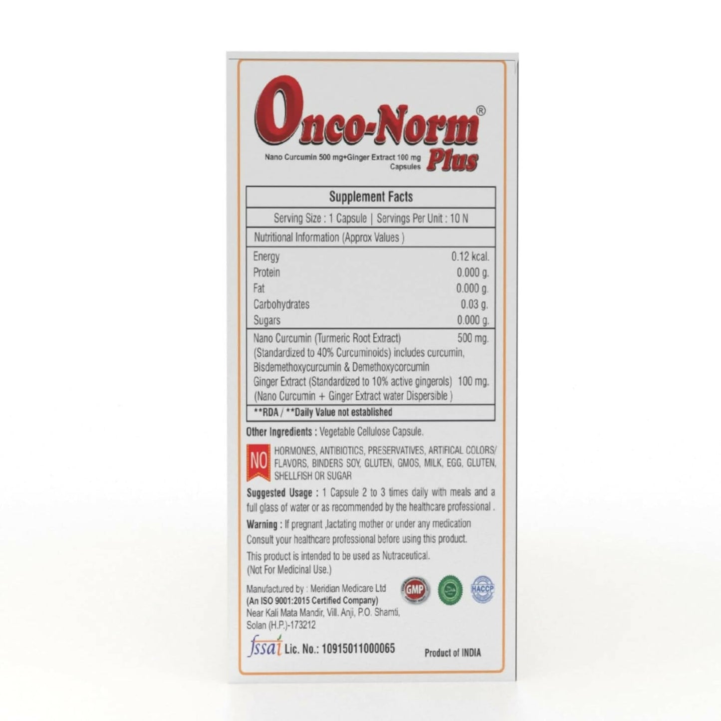 Onco-Norm Plus Cancer Care Capsules