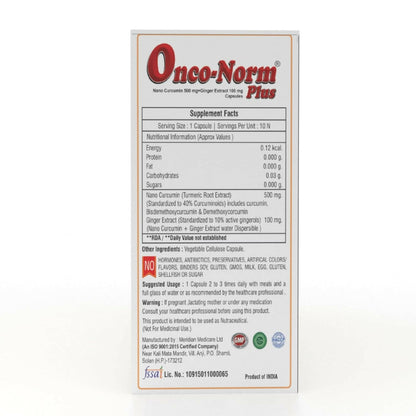 Onco-Norm Plus Cancer Care Capsules