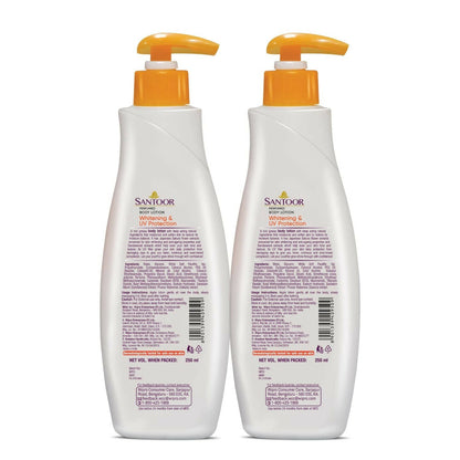 Santoor Body Lotion Whitening And UV Protection