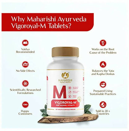 Maharishi Ayurveda Vigoroyal-M Tablets