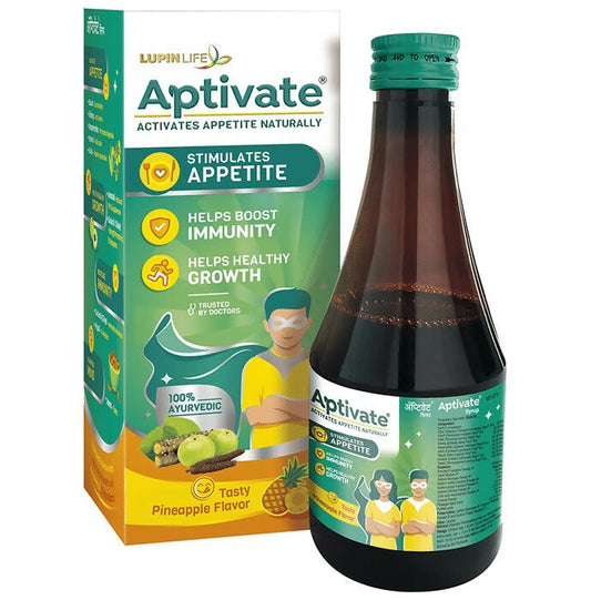 Aptivate 100% Ayurvedic For Appetite Pineapple Syrup