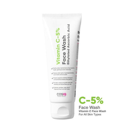 Cos-IQ Vitamin C-5% Brightening and Glow Face Wash