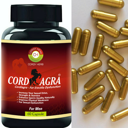 Cordy Herb Mens Sexual Health Supplement Capsules