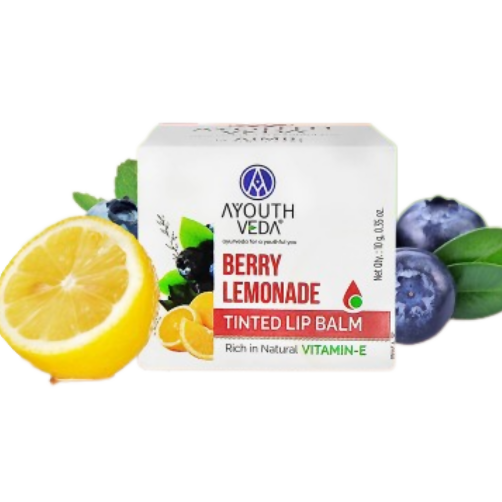 Ayouthveda Berry Lemonade Tinted Lip Balm - BUDNEN