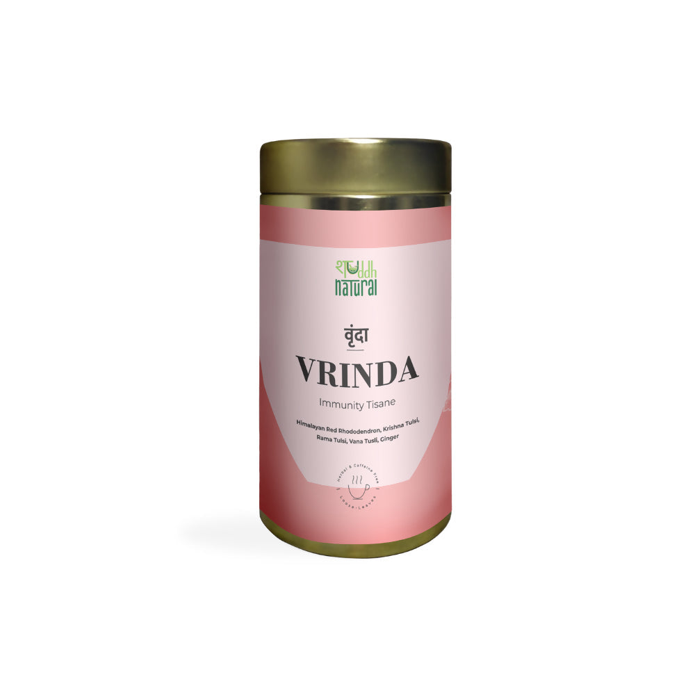 Shuddh Natural Cold Cough Relief Tea Vrinda Floral Tisane -  buy in usa 