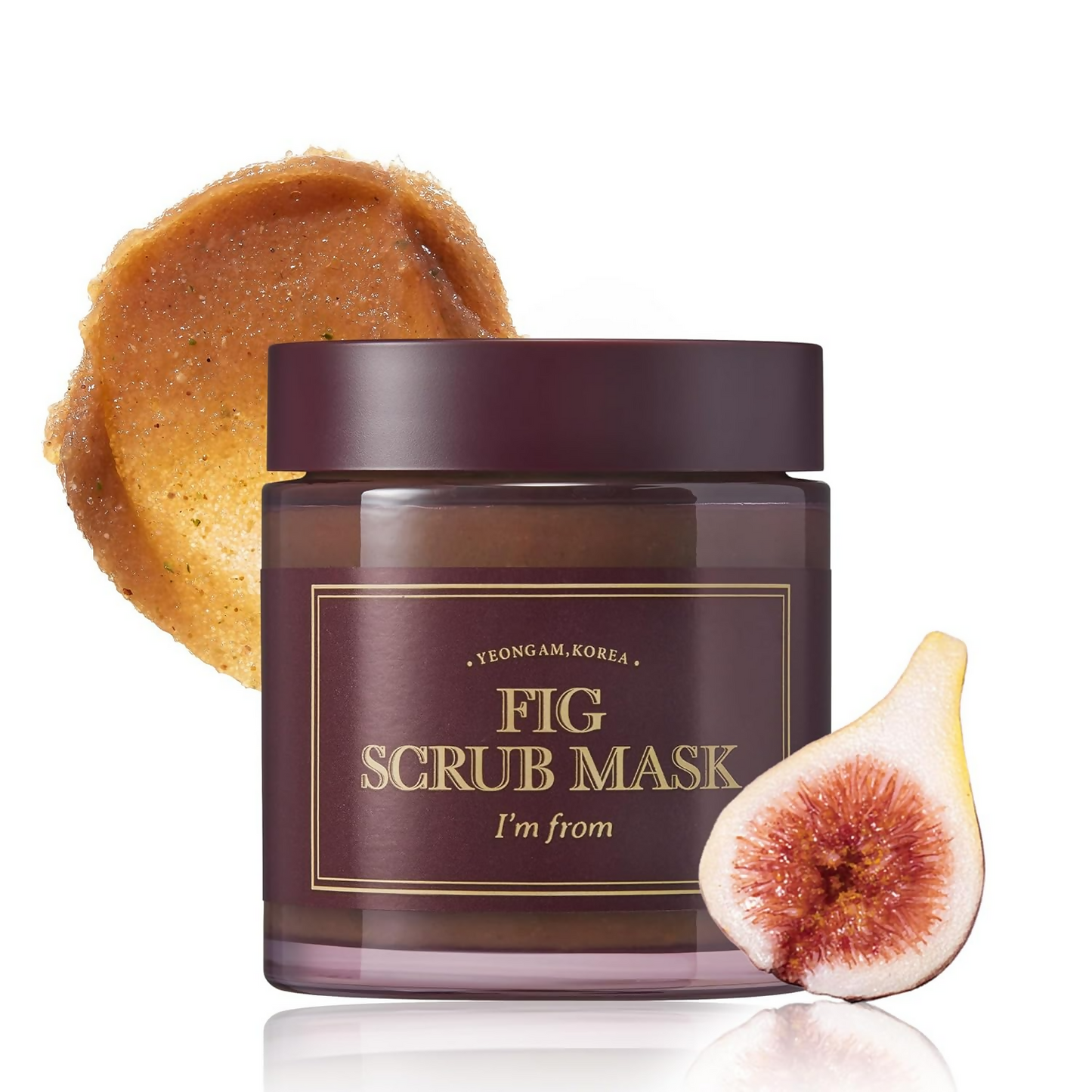I'm From Fig Scrub Mask