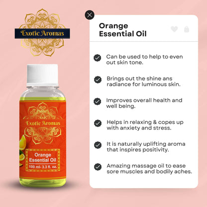 Exotic Aromas Orange Essential Oil