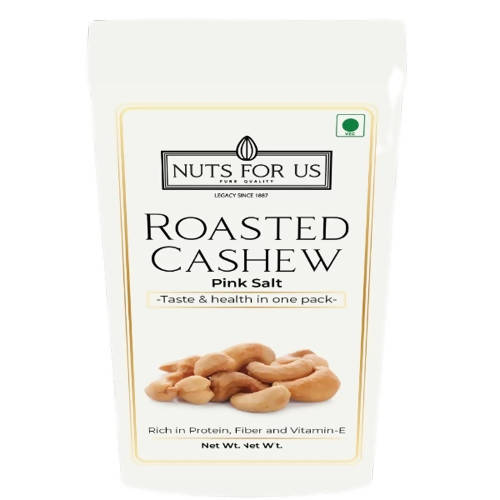 Nuts For Us Roasted Cashews in Pink Salt (Slightly Salted) - BUDNE