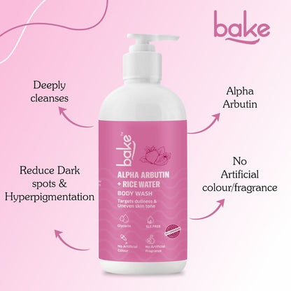 Bake Alpha Arbutin Body Wash