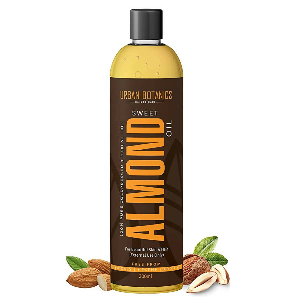 Urban Botanics Pure Cold Pressed Sweet Almond Oil - Distacart