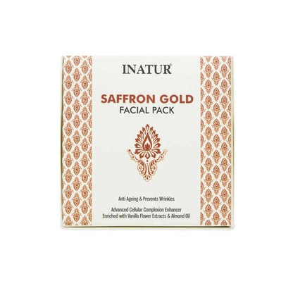 Inatur Saffron Gold Facial Kit - usa canada australia