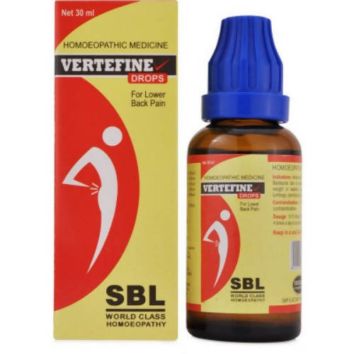 SBL Homeopathy Vertefine Drops - BUDEN